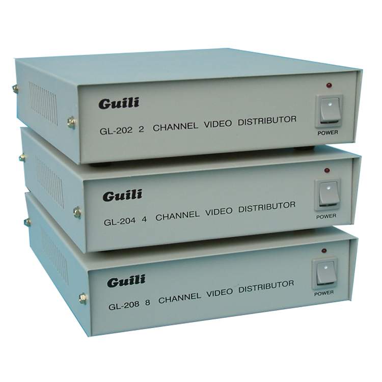 1進2/4/8出視頻分配器