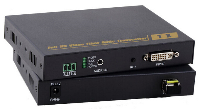 DVI光端機(無壓縮/獨立音頻)