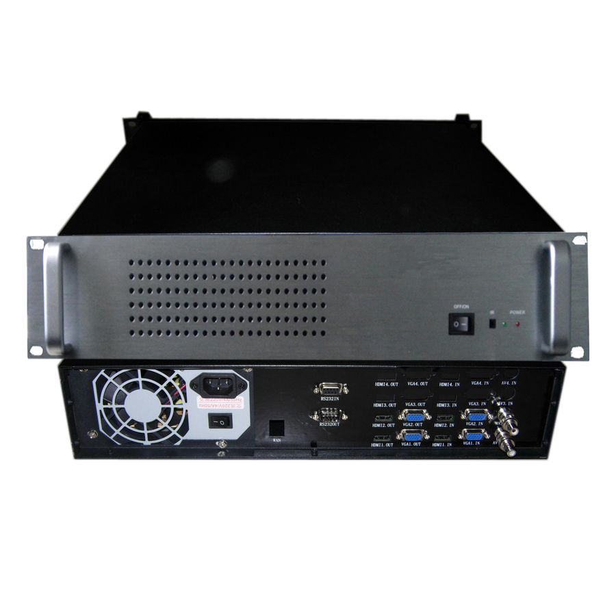 高清6/8/9/10/12/16路HDMI/VGA畫面分割器